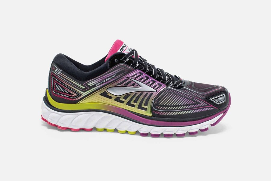 Brooks Glycerin 13 Womens UK - Road Running Shoes - Multicolor 17-CXPLKD